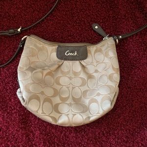 Small Authentic Coach carryall gently used